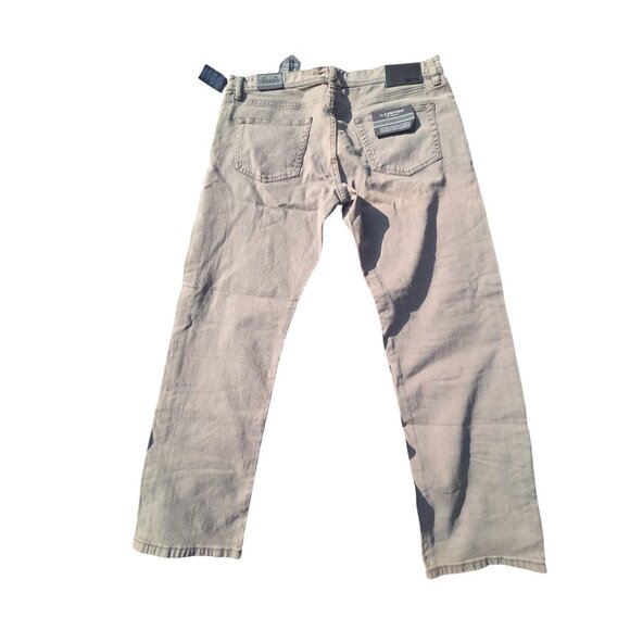 Liverpool Relaxed Straight Fit Mens Jeans 36x30 Gunmetal*Denim* Casual Pants*NWT - Picture 2 of 16